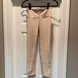 Women's Cream Leggings